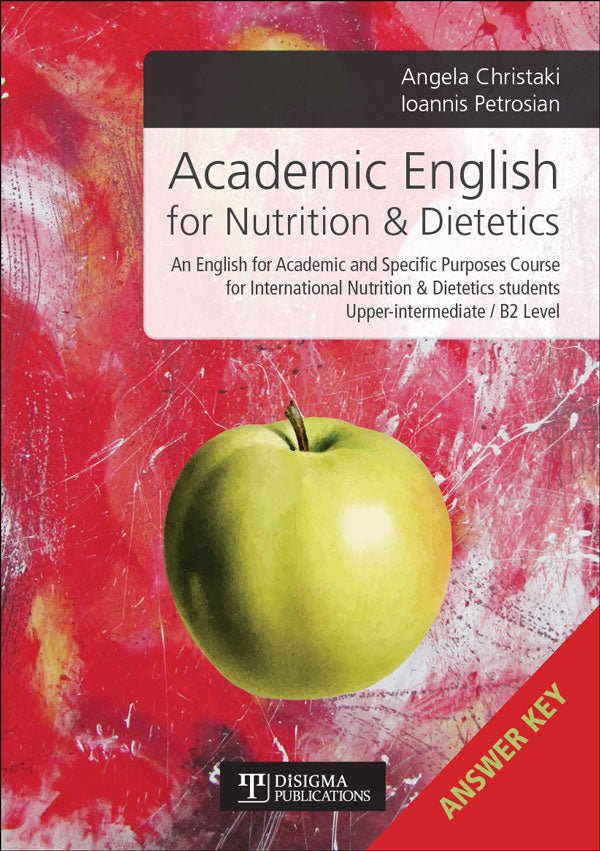 Academic English for Nutrition and Dietetics - Answer Key - Disigma Store
