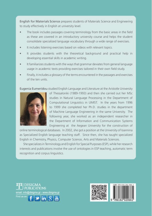 Academic English for Materials Science