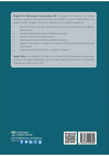 English for Mechanical Engineering EAP - Answer Key