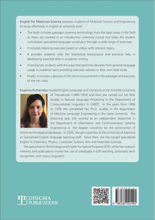 Academic English for Materials Science - Answer Key