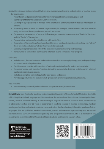 Medical Terminology - Teacher's book