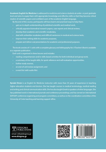 Academic English for Medicine