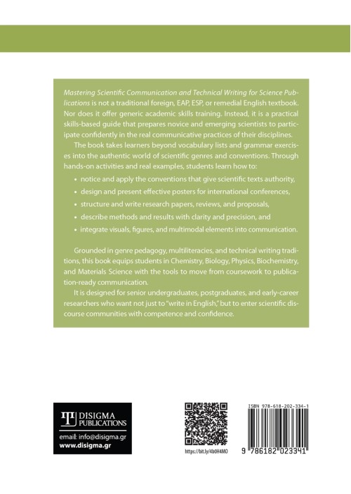 Mastering Scientific Communication and Technical Writing - Answer Key