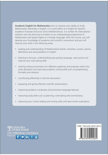 Academic English for Mathematics