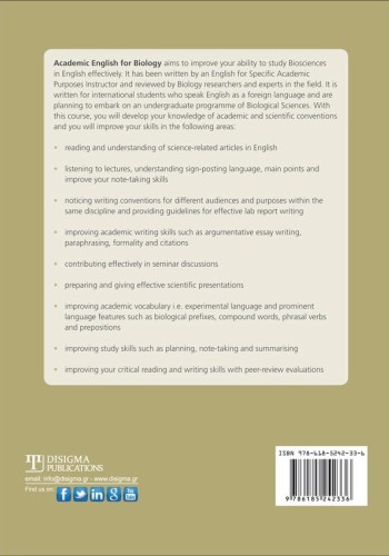 Academic English for Biology