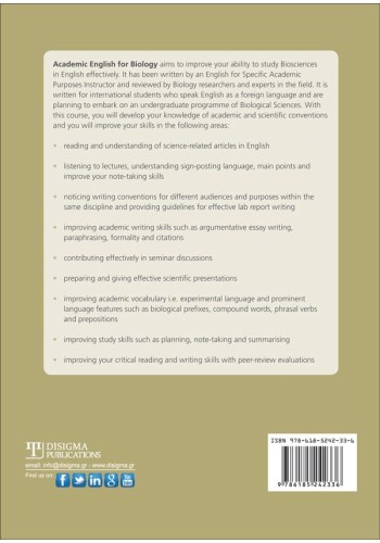 Academic English for Biology