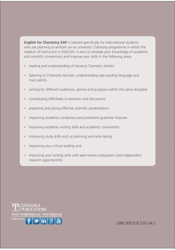 English for Chemistry EAP ANSWER KEY