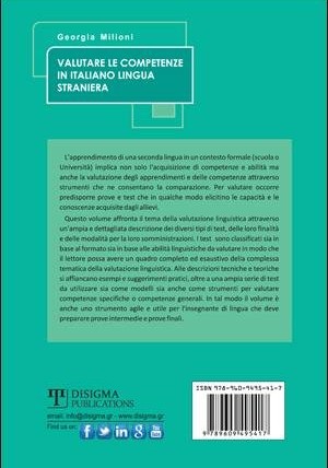 Valutare le Competenze in Italiano Lingua Straniera