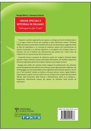 Lingue Speciali e Settoriali in Italiano